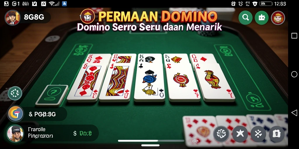 Tampilan gameplay seru dari 8G8G yang menarik.