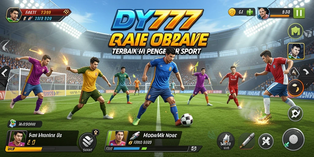 Gameplay DY777 yang mendakin dan mendebarkan dalam olahraga.