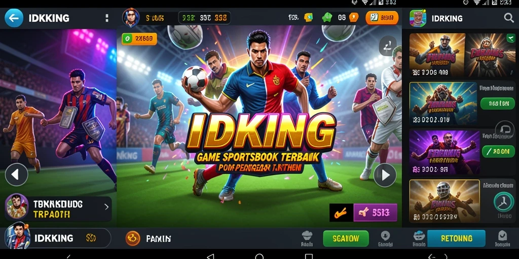 Tampilan gameplay <strong>IDRKING</strong> yang memukau dengan berbagai pilihan taruhan.
