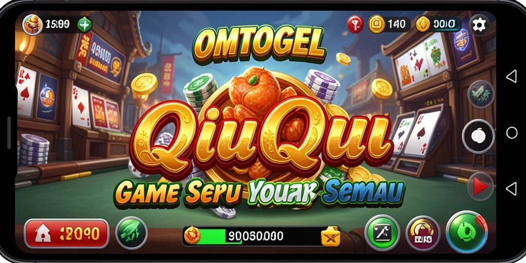 Tampilan gameplay seru dalam OMTOGEL QiuQiu