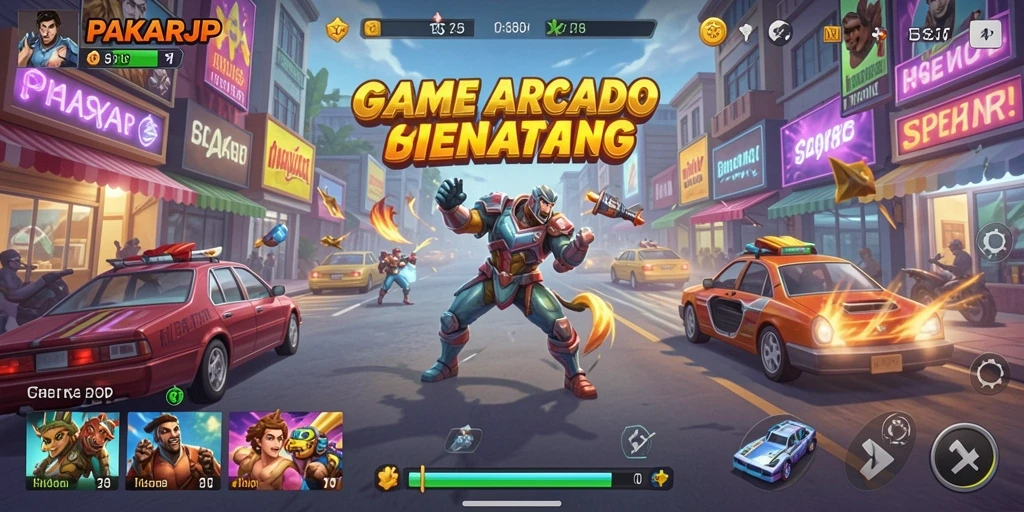 Screenshot PAKARJP menampilkan aksi gameplay yang mendebarkan dan grafis cantik.