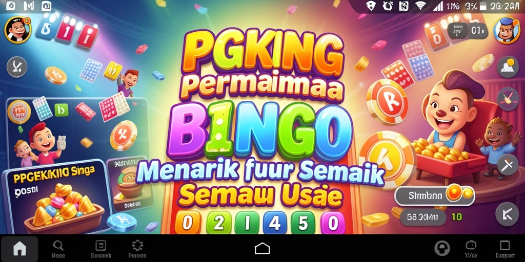 Tampilan gameplay Bingo di PGKING yang seru dan interaktif.