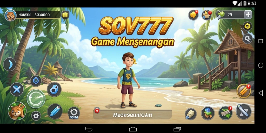 Screenshot SOV777 menampilkan gameplay yang seru dan interaktif.