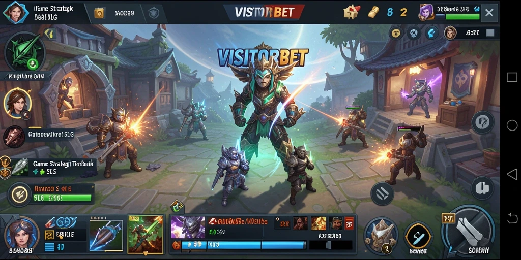 Tampilan gameplay seru dan strategis dari VISITORBET.